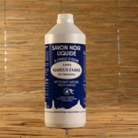 Savon noir liquide à l'huile d'olive