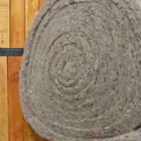 rouleau laine aiguilletée
